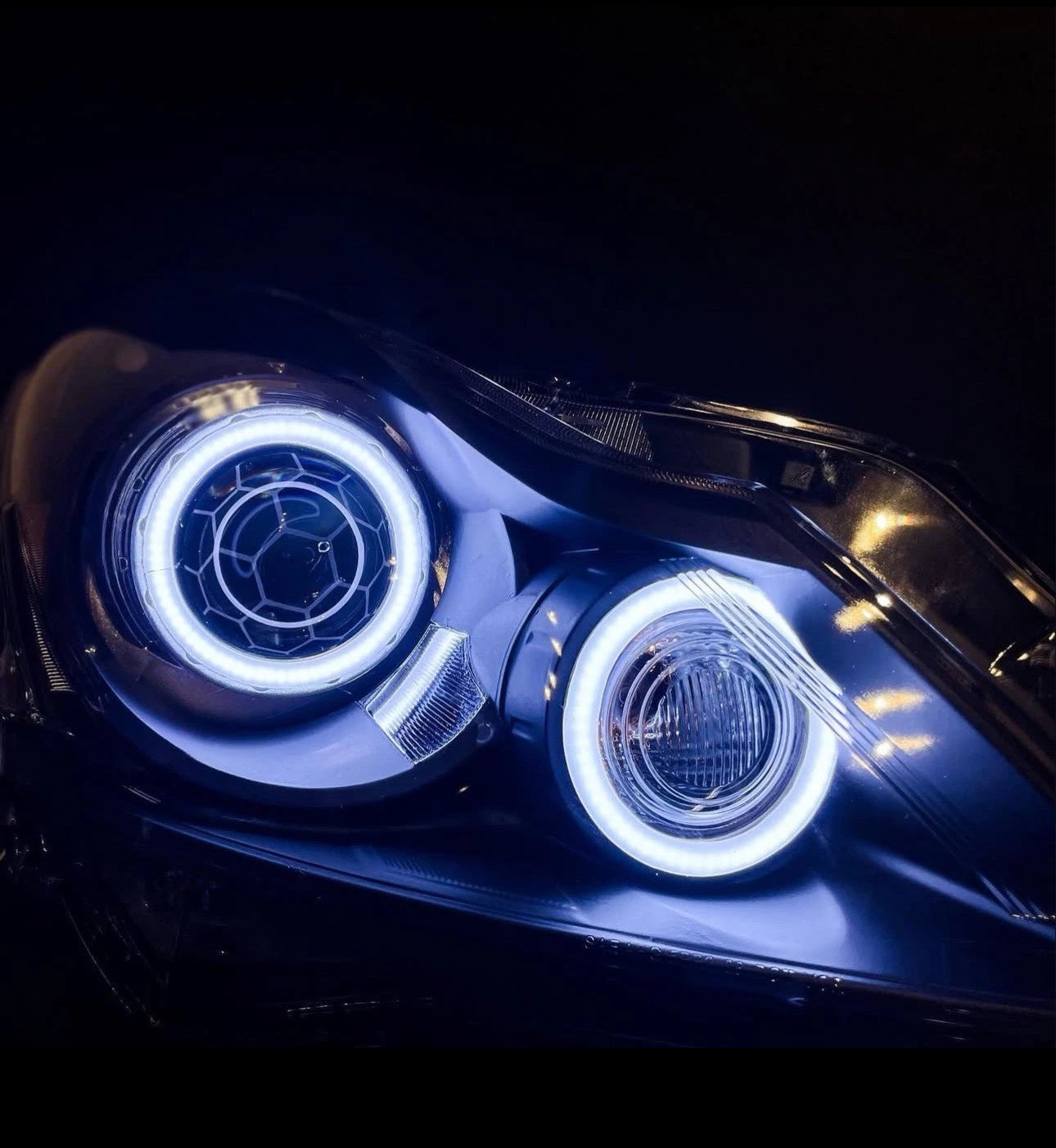 Infiniti G37 Halo Headlights DIY Kit | Custom Angel Eyes Lighting Upgrade