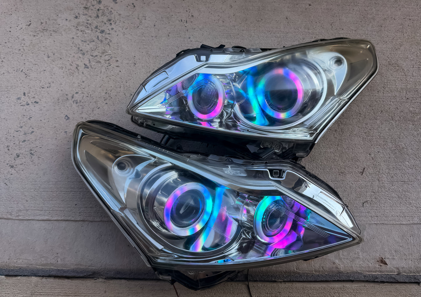 G37 Sedan RGB Halo Headlight