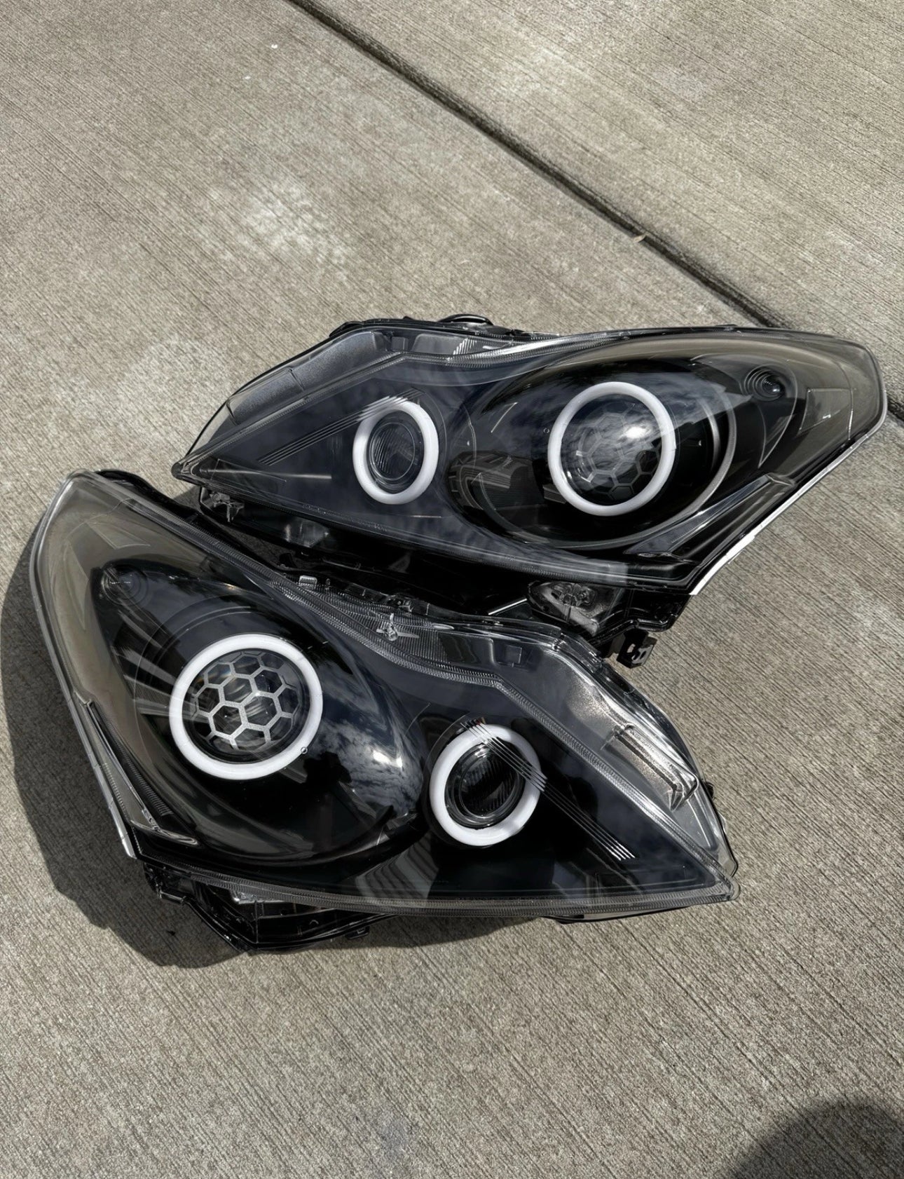 Headlights For Infiniti G37 2010-2013 G25 2011-2012 Left+Right switchback