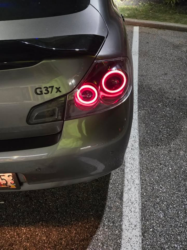 07-13 Infiniti G37 Sedan Halo Tail Light DIY Kit