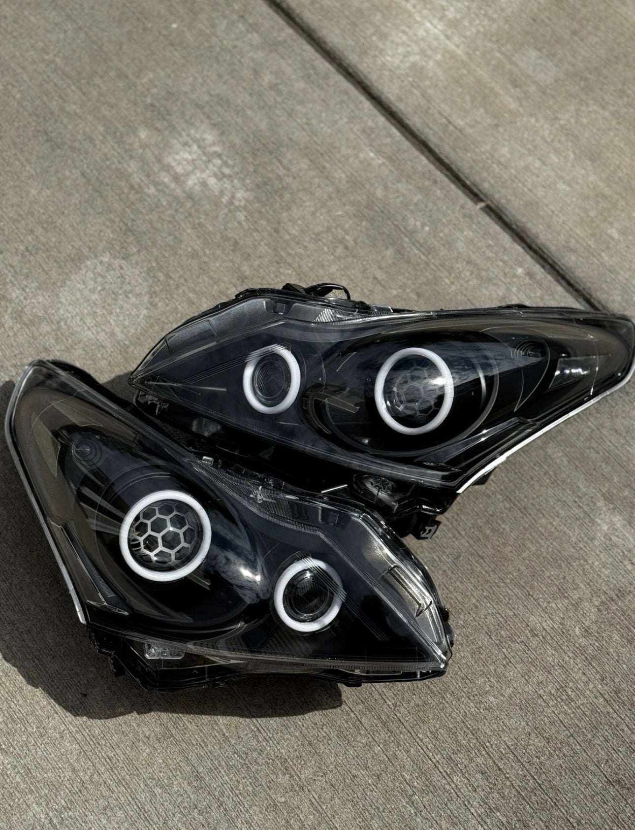 Infiniti G37 Halo Headlights DIY Kit | Custom Angel Eyes Lighting Upgrade