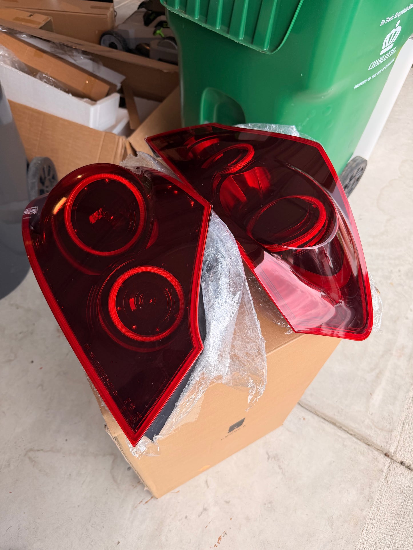 Infiniti G37 V36 G35 Q40 06-14 4dr Sedan Halo Tail Lights