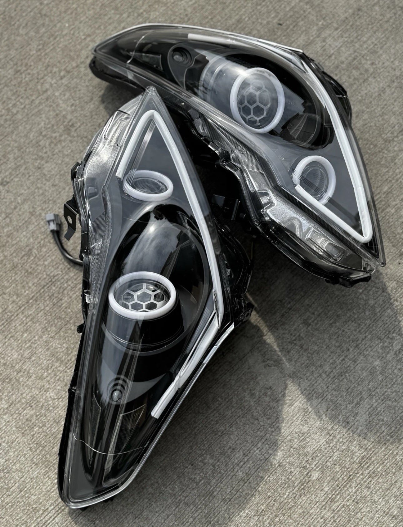 Headlights For Infiniti G37 2010-2013 G25 2011-2012 Left+Right switchback