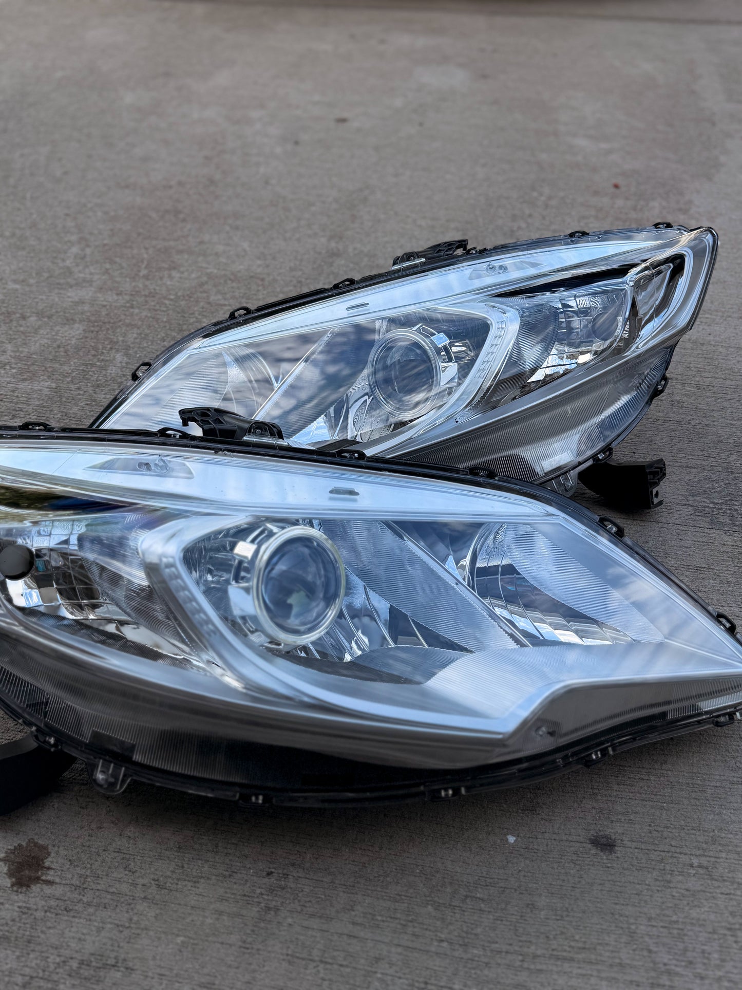 2014-2015 Honda Civic Coupe 2Dr Clear Headlights