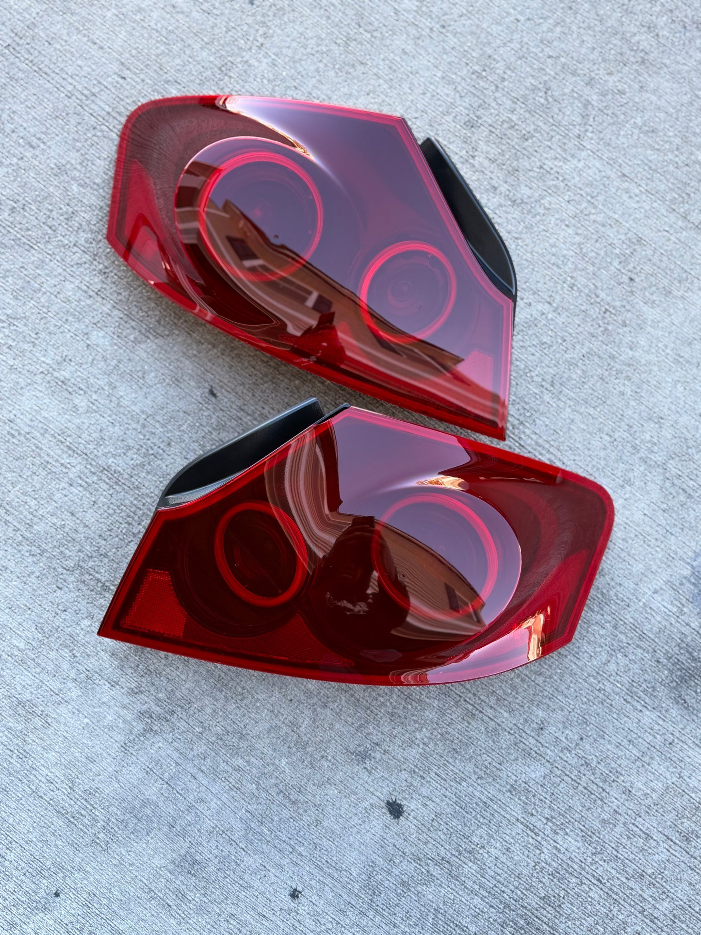 Infiniti G37 V36 G35 Q40 06-14 4dr Sedan Halo Tail Lights