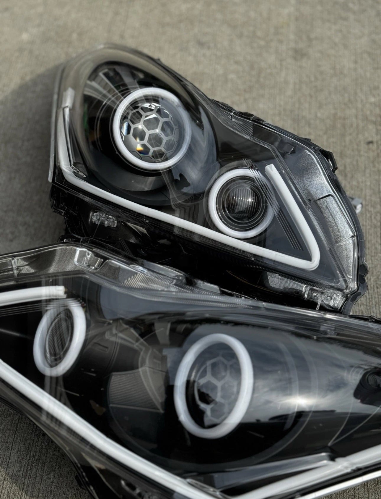 Headlights For Infiniti G37 2010-2013 G25 2011-2012 Left+Right switchback