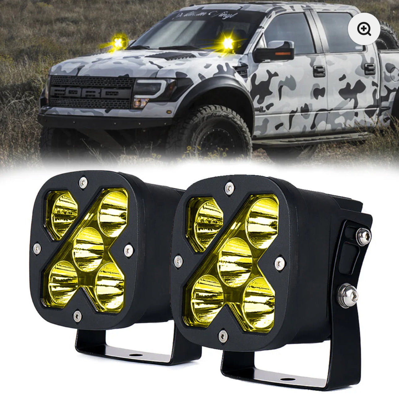 4" LED Light Pods