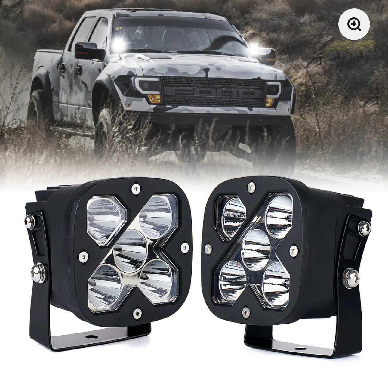 4" LED Light Pods