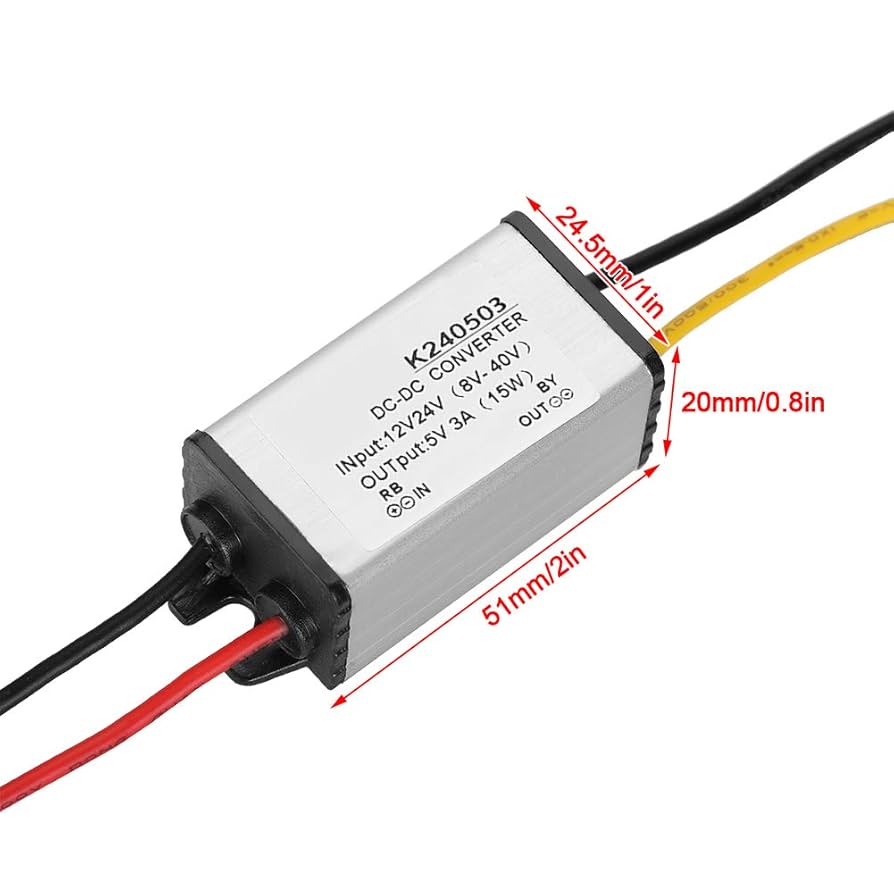 12V Step-Down Converter for LED Lighting | Stable Power Supply for Car LEDs