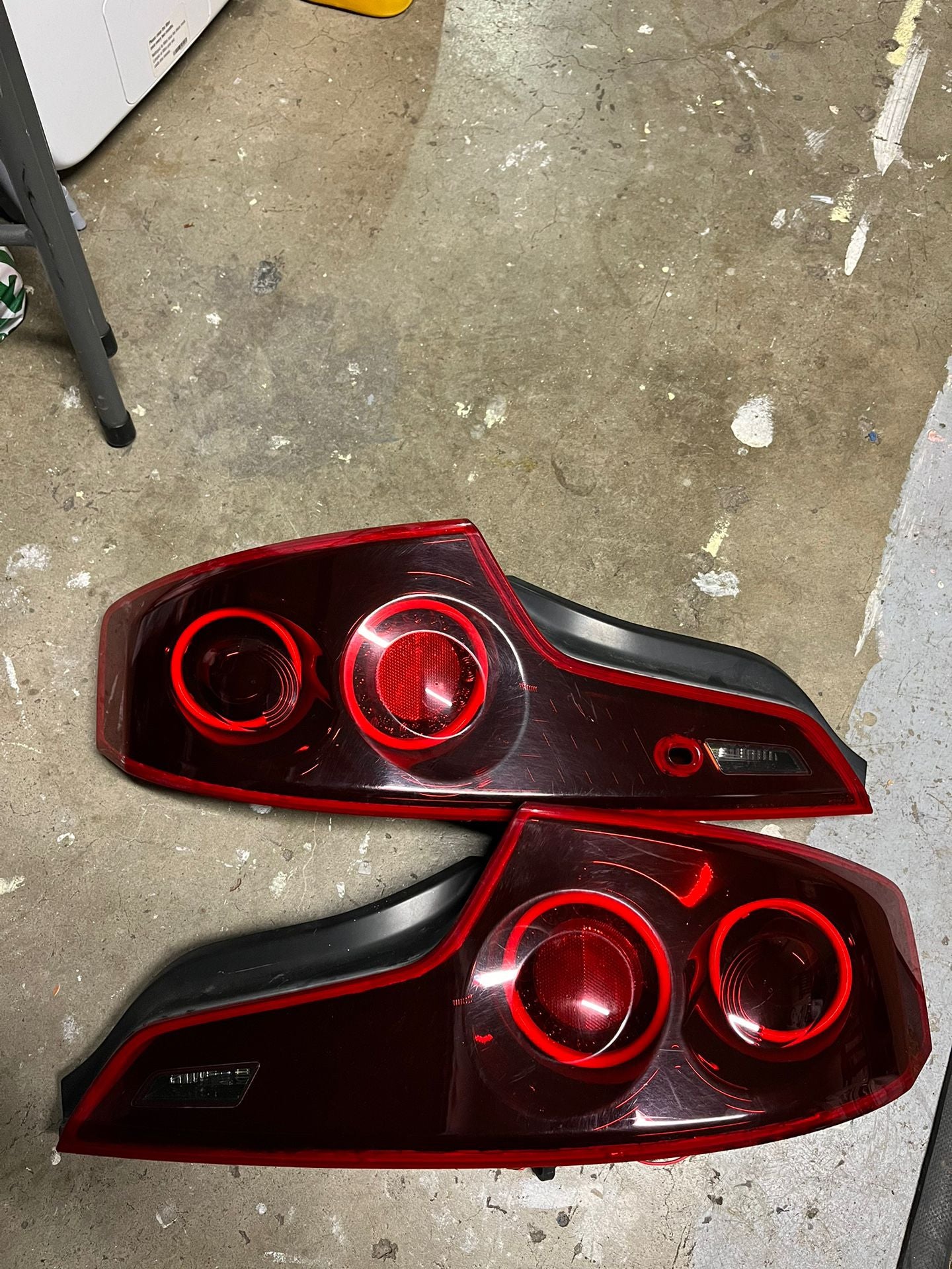 Infiniti G35 Coupe Halo Tail Lights
