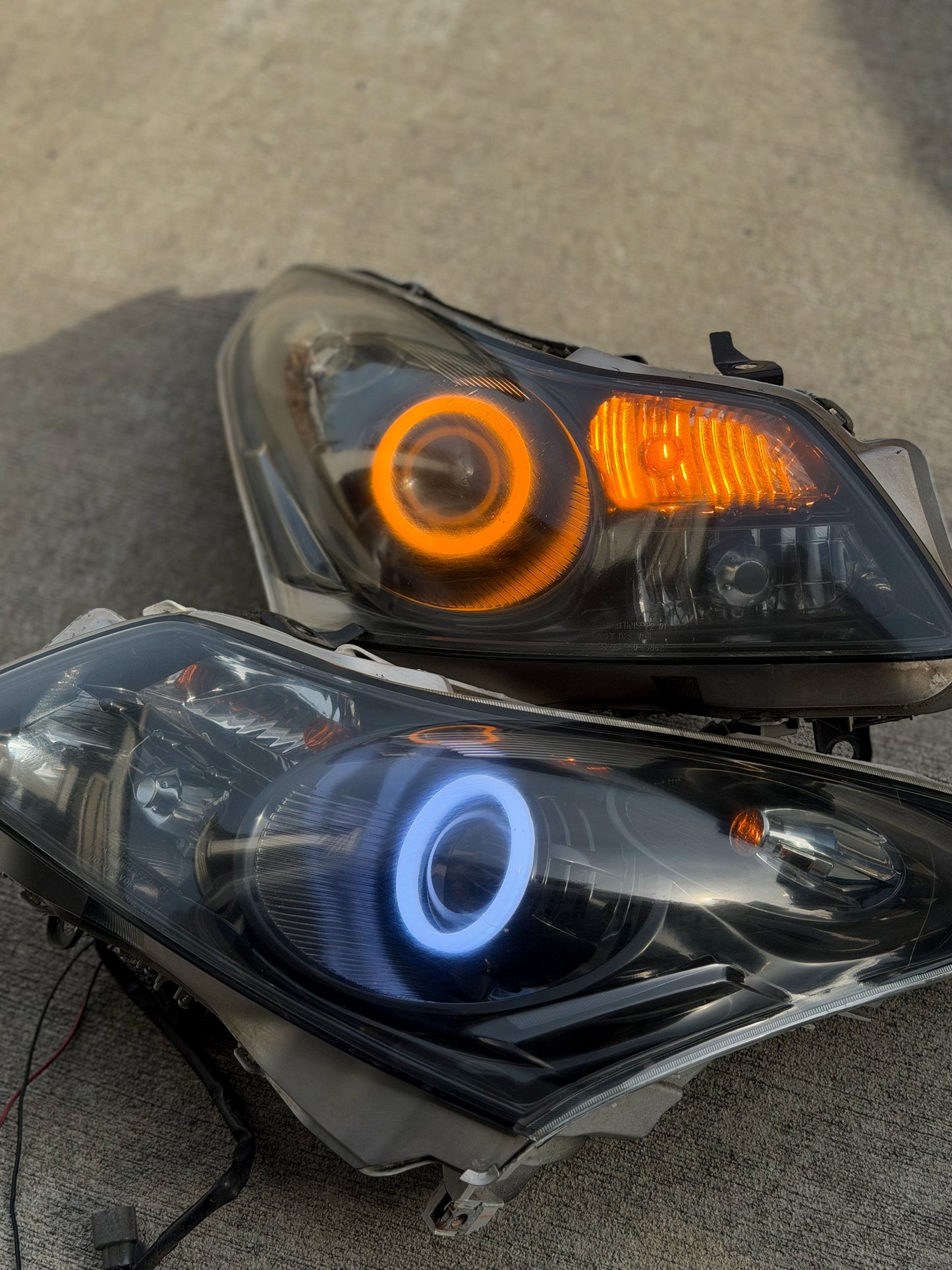07-09 G35/ G37 Halo Headlights *used*