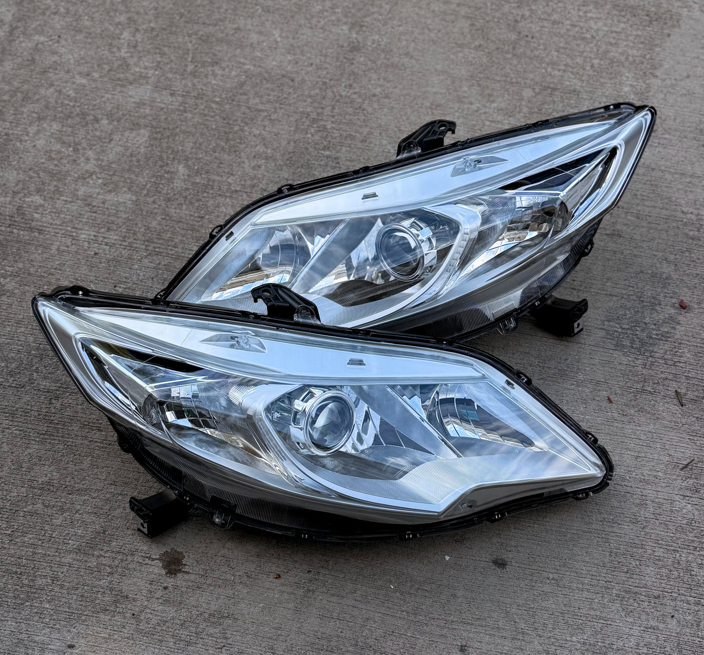 2014-2015 Honda Civic Coupe 2Dr Clear Headlights