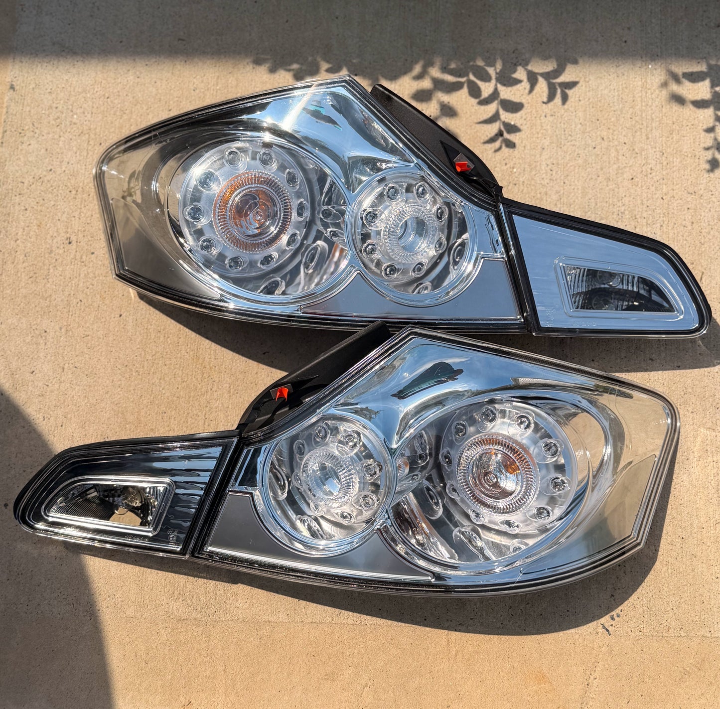 G37 Sedan Clear Headlight & Tail Light Bundle