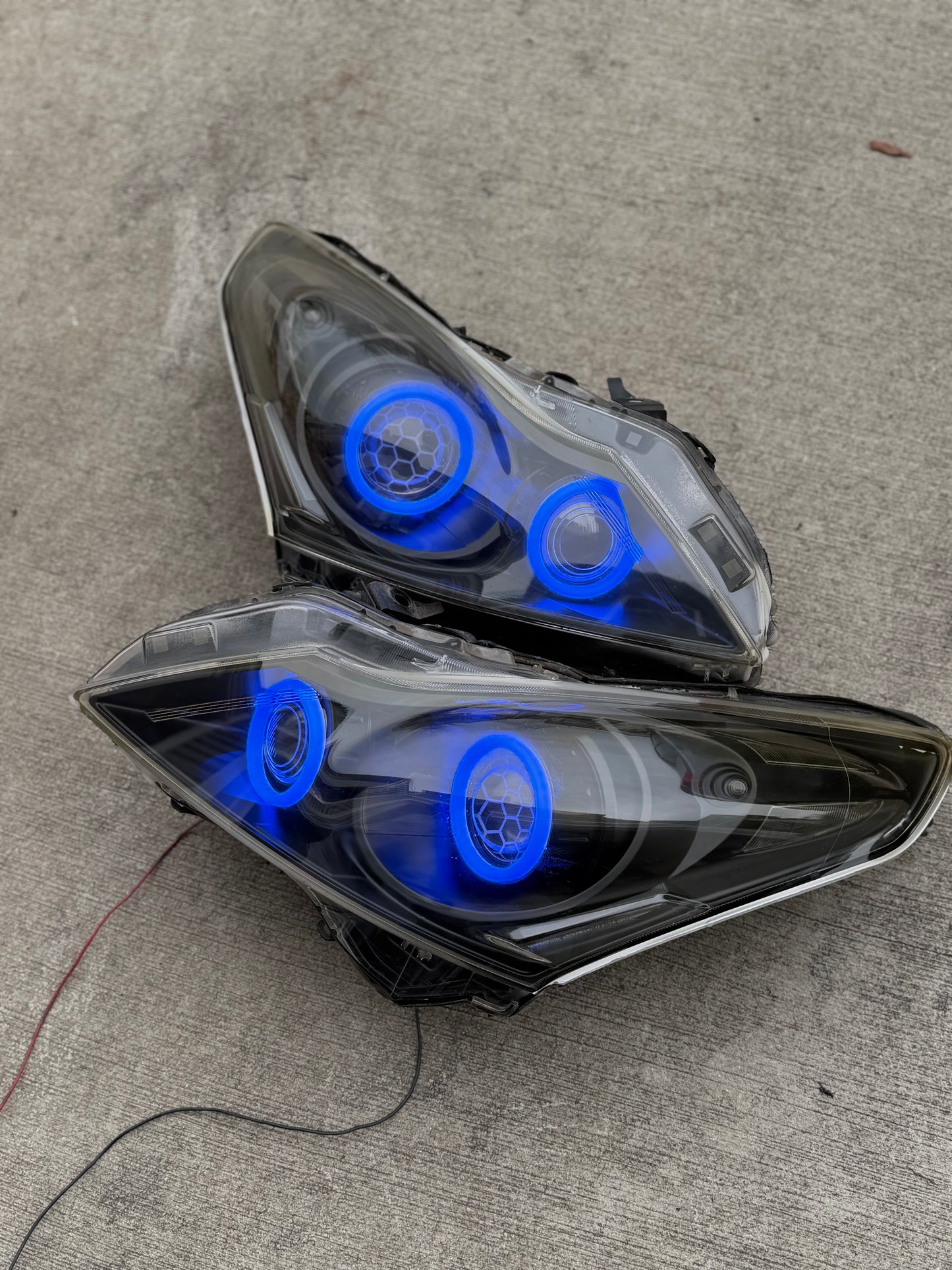 G37 Sedan Halo Headlights