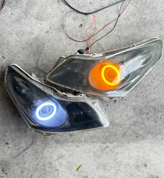 Infiniti G37 (07-09) Halo Headlights DIY Kit | Custom Angel Eyes Lighting Upgrade