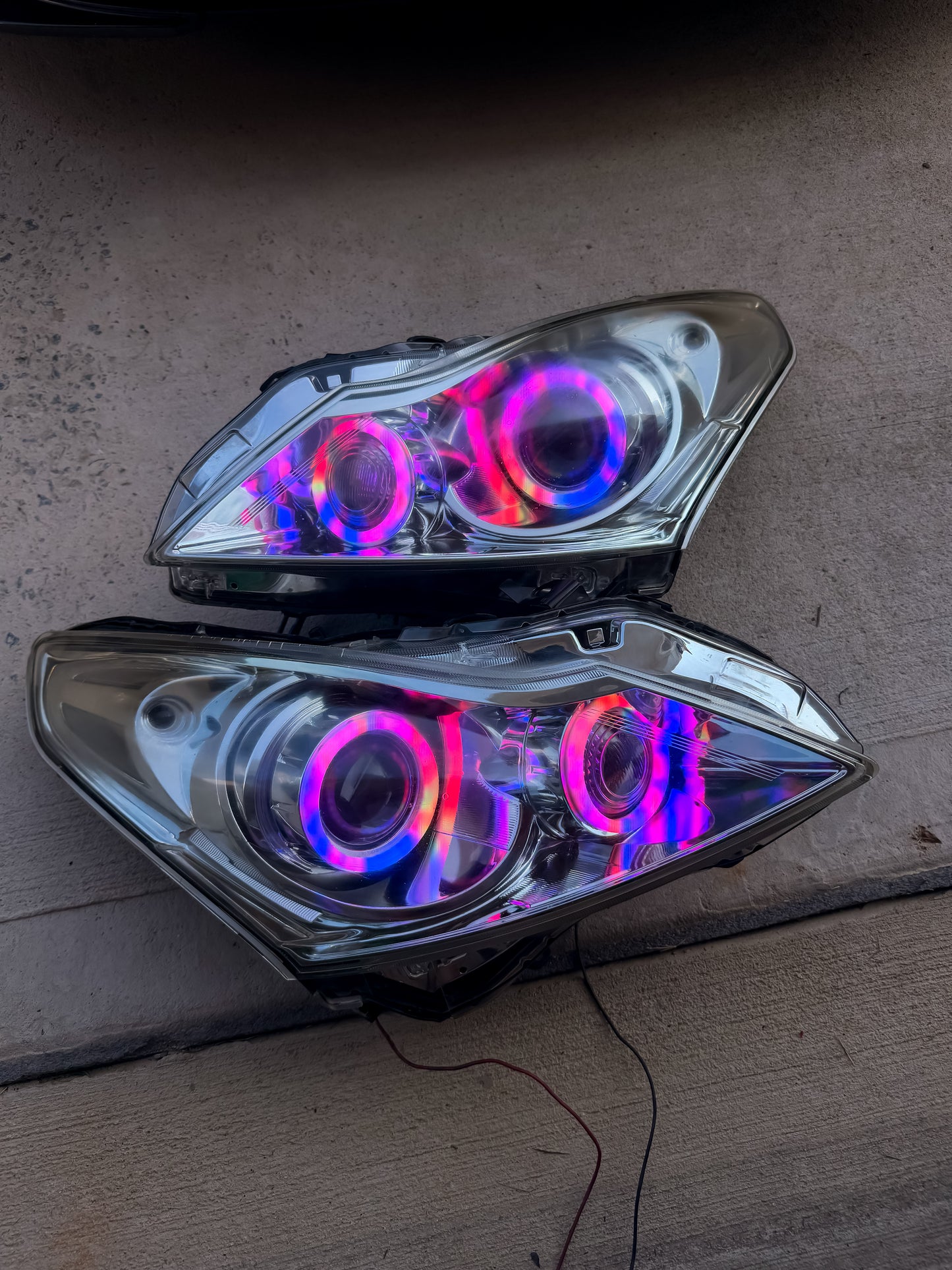 G37 Sedan RGB Halo Headlight