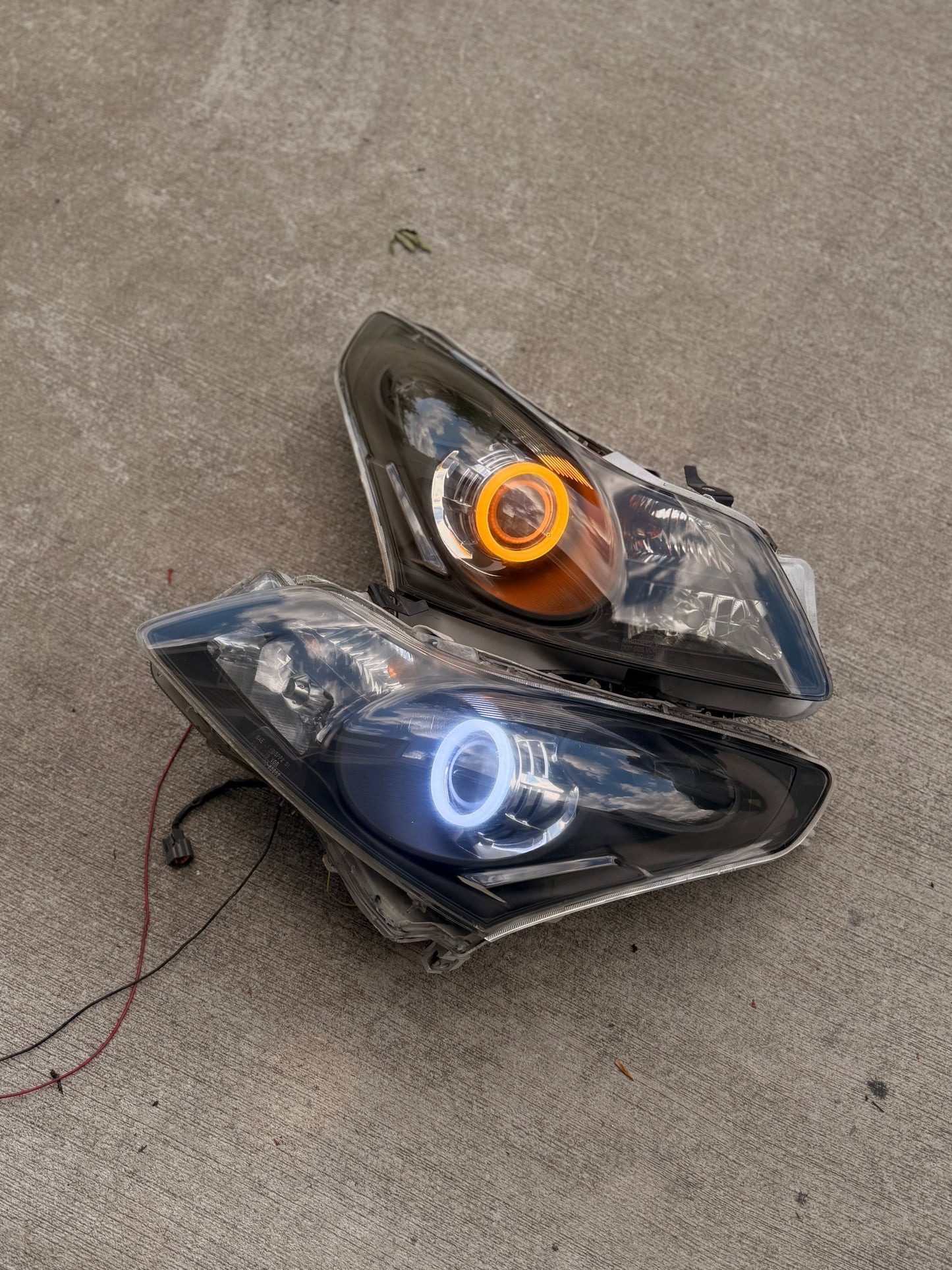 07-09 Infiniti G35 G37 Sedan Halo Headlights