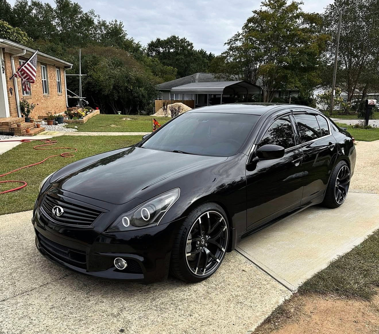 G37 Sedan Halo Headlights