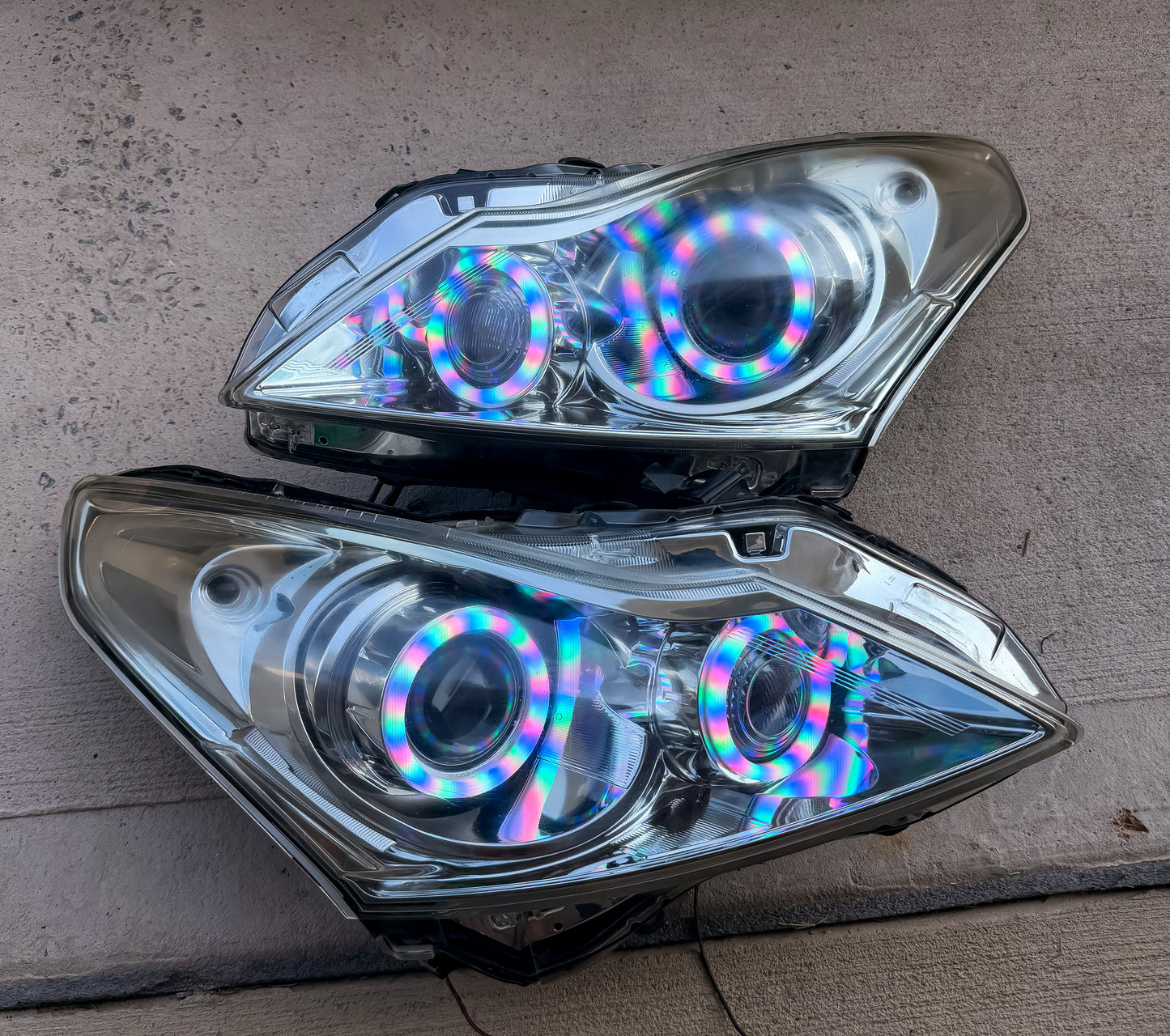 G37 Sedan RGB Halo Headlight