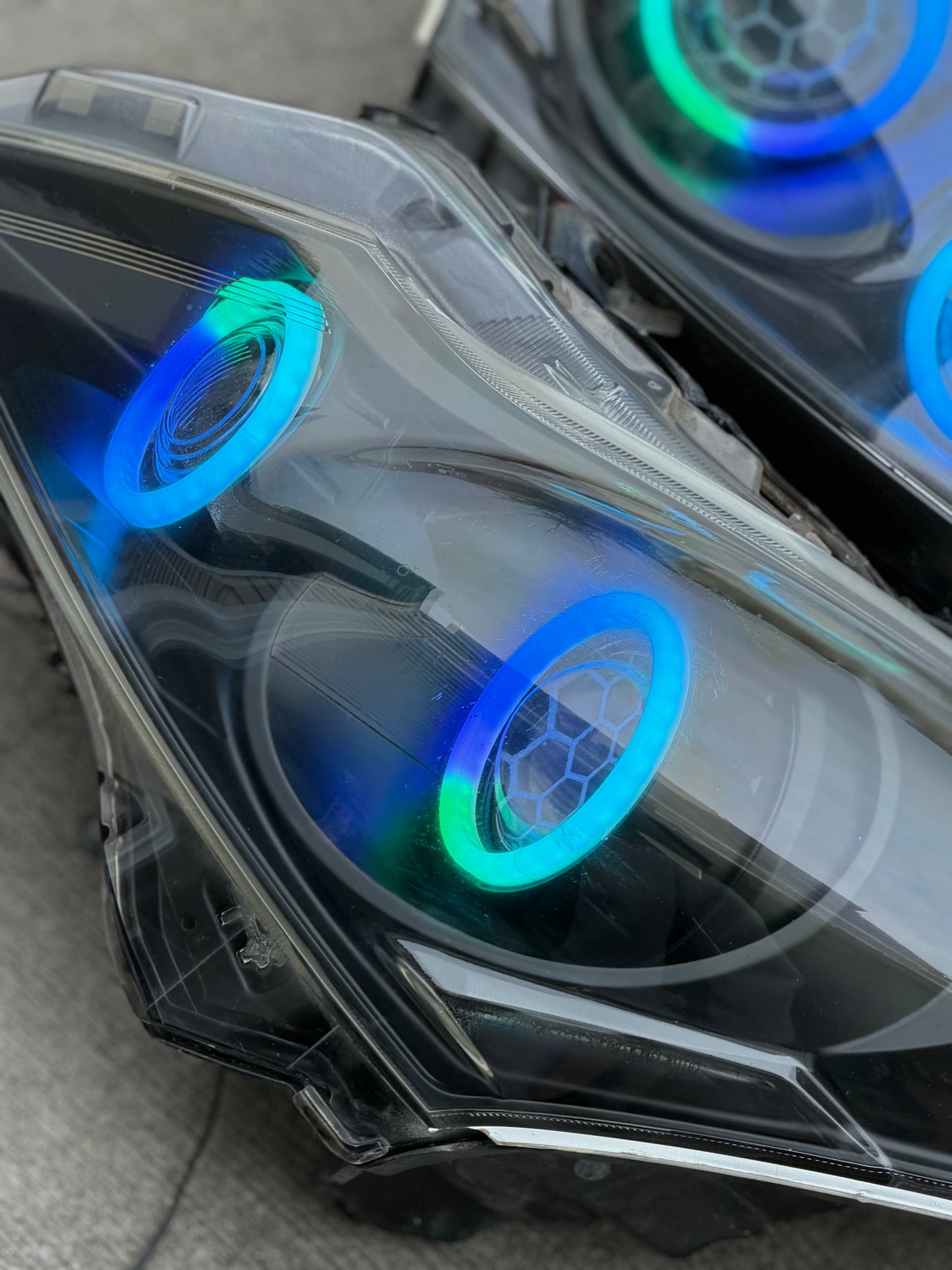 G37 Sedan Halo Headlights