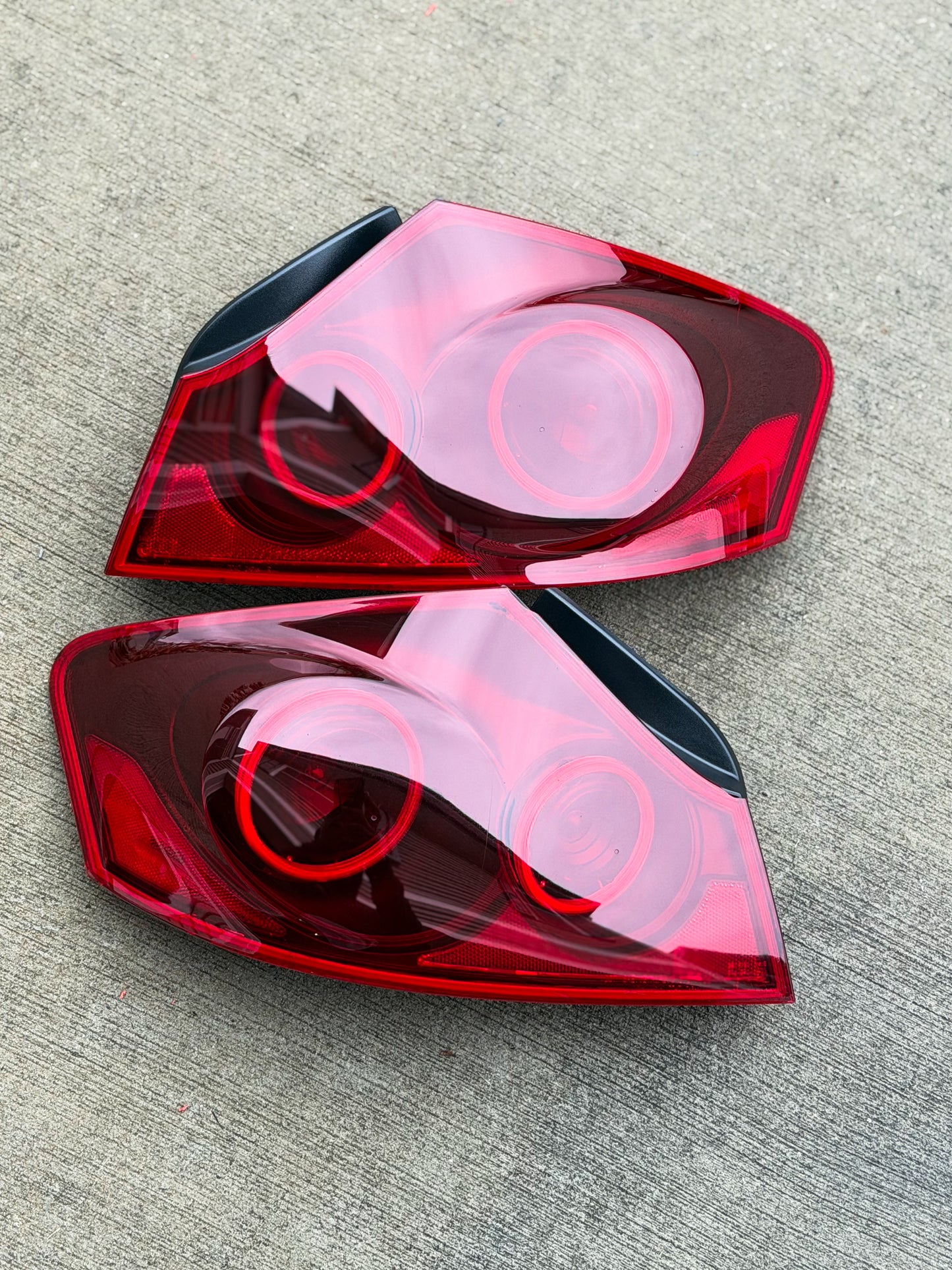 Infiniti G37 V36 G35 Q40 06-14 4dr Sedan Halo Tail Lights