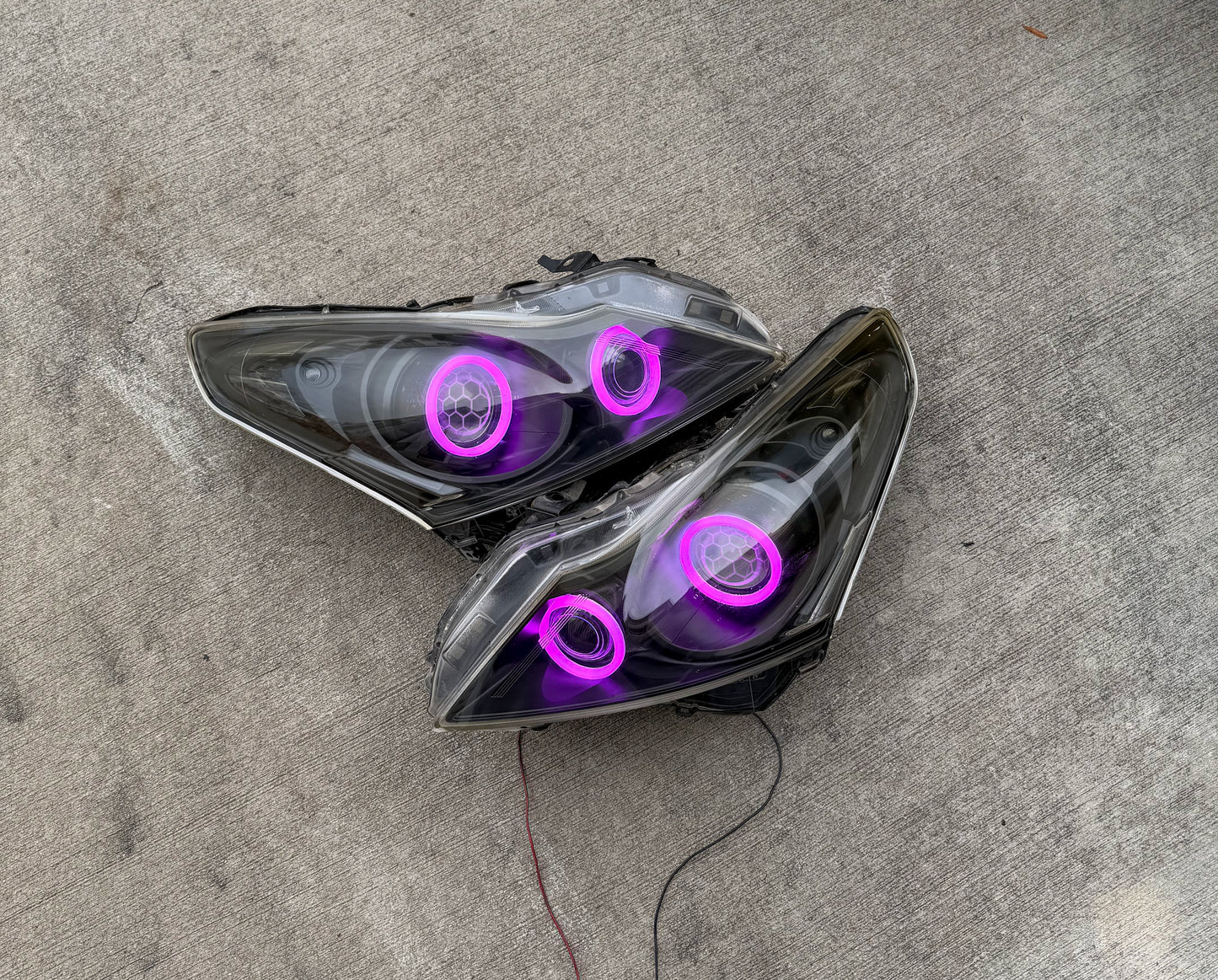 G37 Sedan Halo Headlights