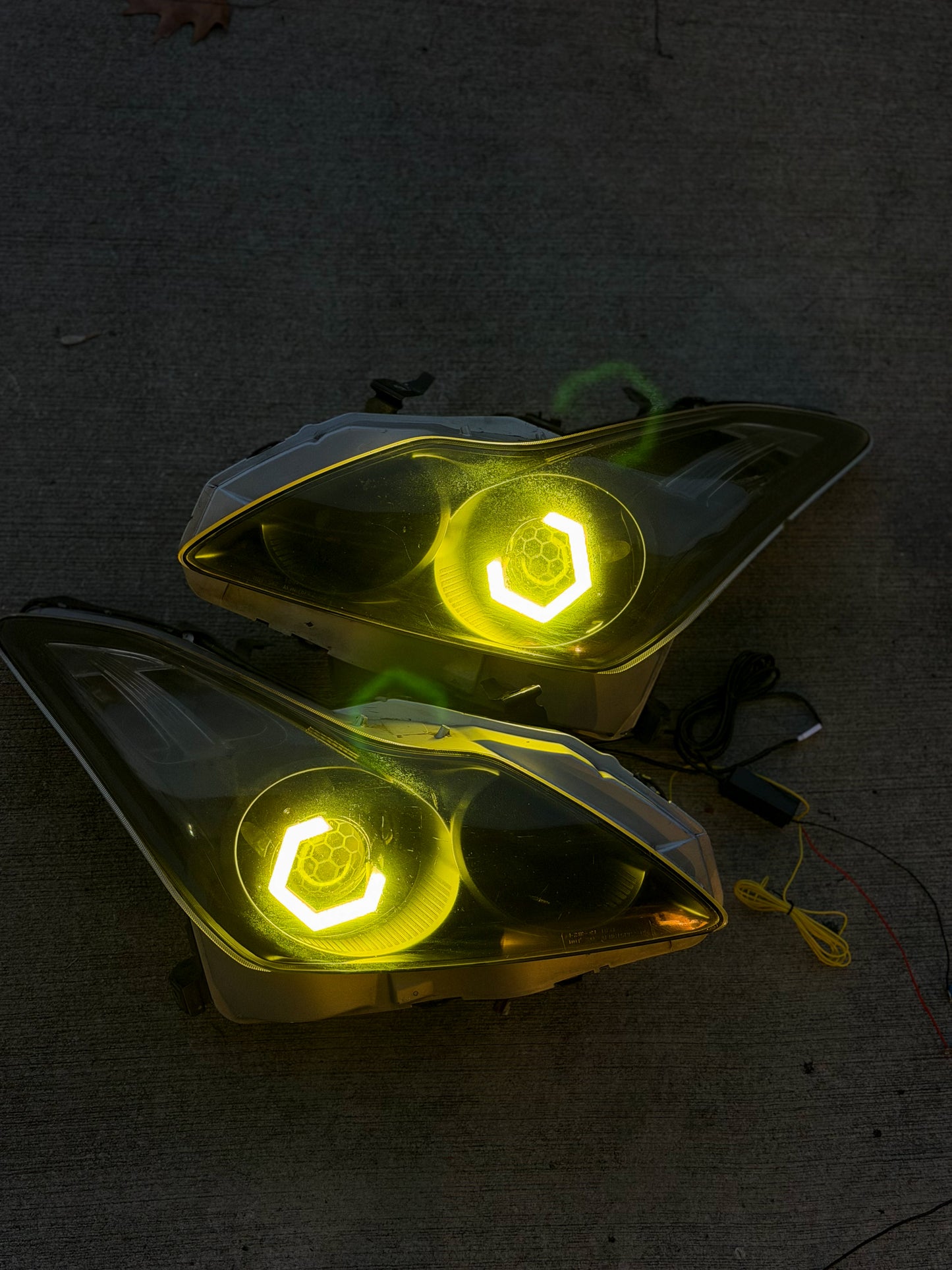 2008-2015 Infiniti G37 Q60 Coupe Halo Headlights *USED*