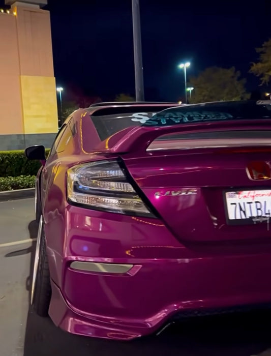 14-15 Honda Civic Coupe Clear Tail Lights