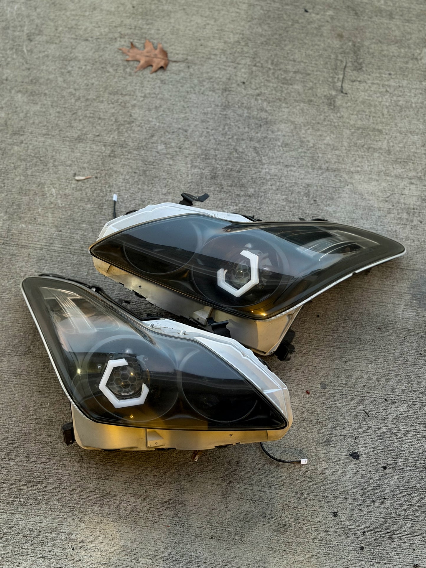 2008-2015 Infiniti G37 Q60 Coupe Halo Headlights *USED*