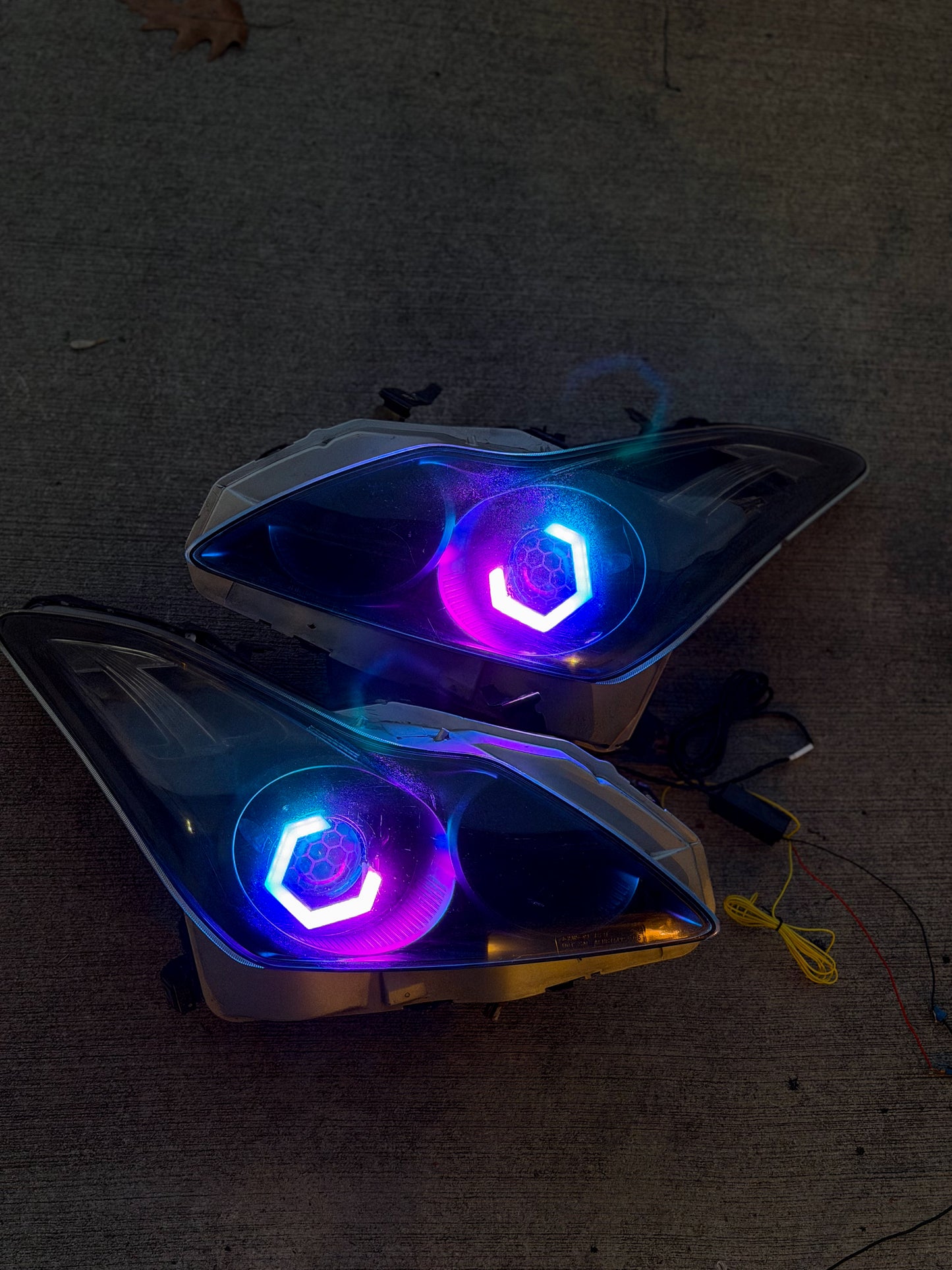 2008-2015 Infiniti G37 Q60 Coupe Halo Headlights *USED*