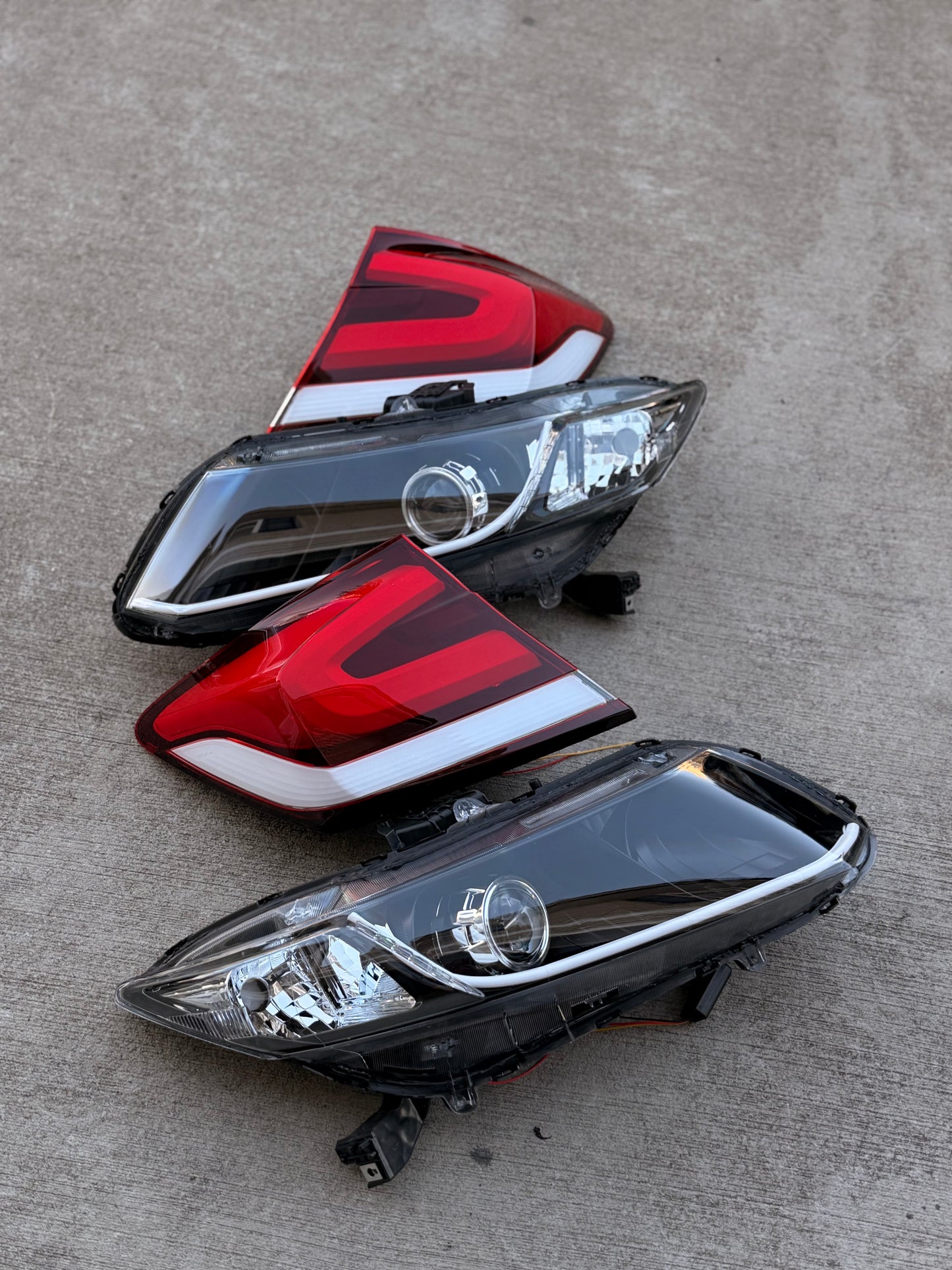 13-15 Civic Sedan Headlight/ Tail Light Bundle