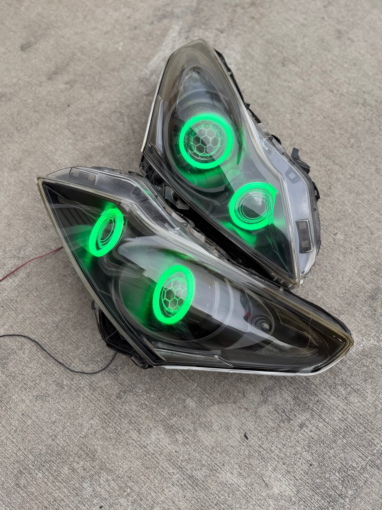 G37 Sedan Halo Headlights