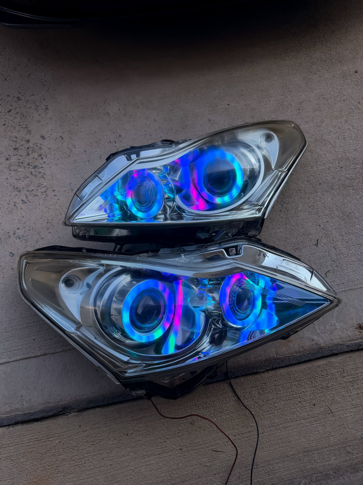 G37 Sedan RGB Halo Headlight