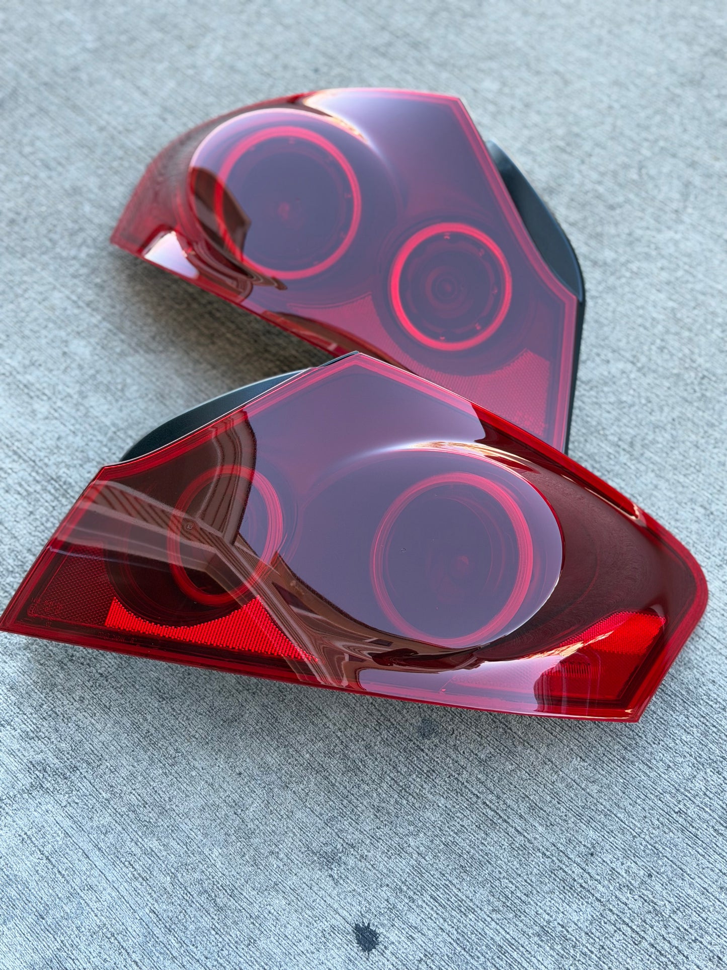 Infiniti G37 V36 G35 Q40 06-14 4dr Sedan Halo Tail Lights