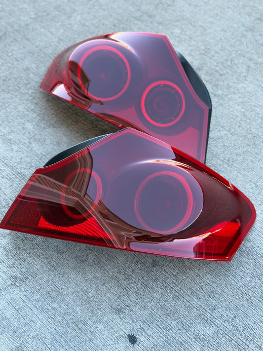 Infiniti G37 V36 G35 Q40 06-14 4dr Sedan Halo Tail Lights