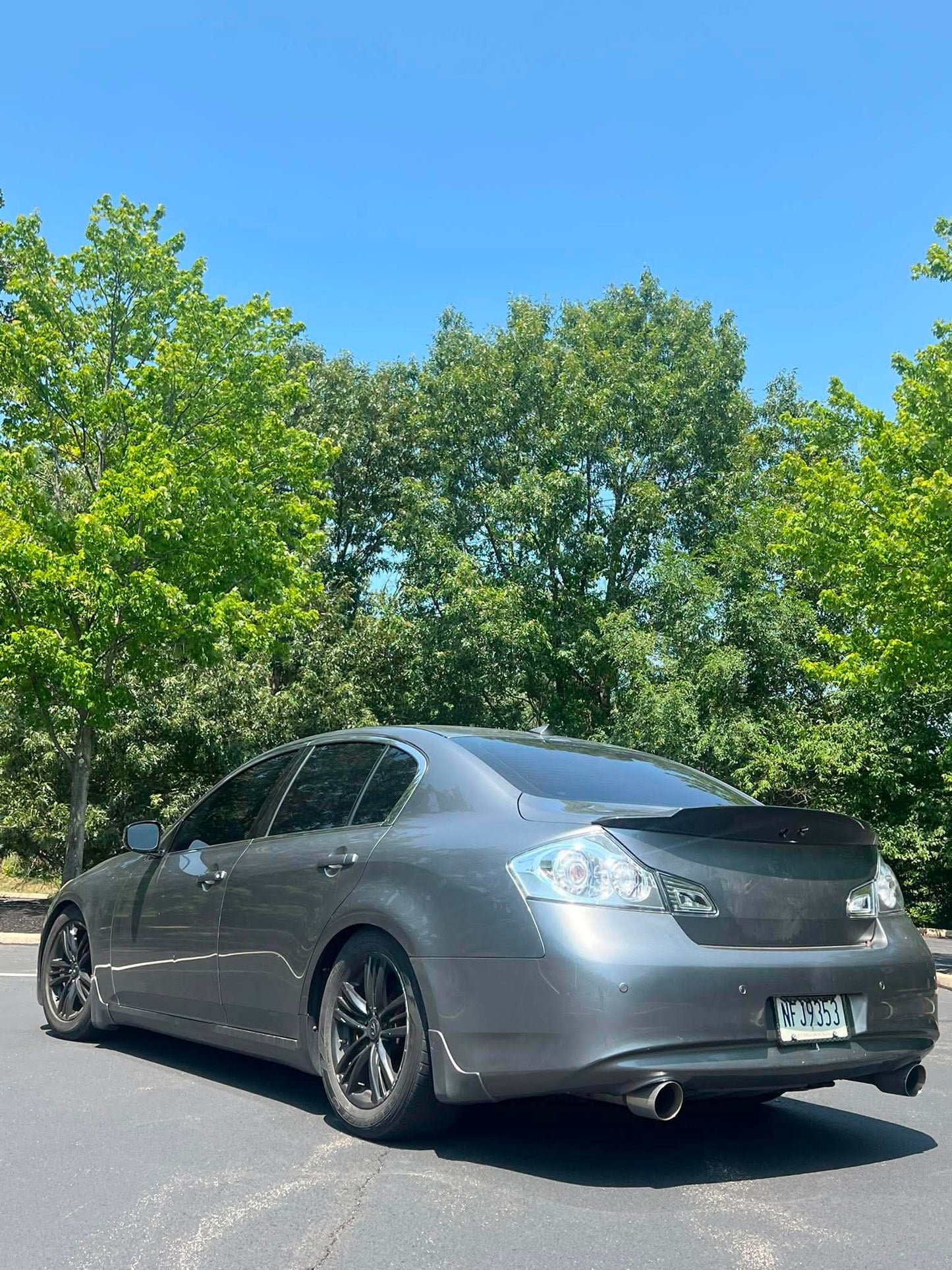 G37 Sedan Clear Headlight & Tail Light Bundle