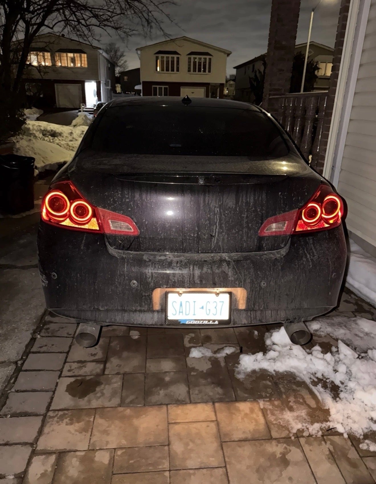 07-09 G35/G37 SEDAN Halo Headlights and Halo Tail Light Bundle