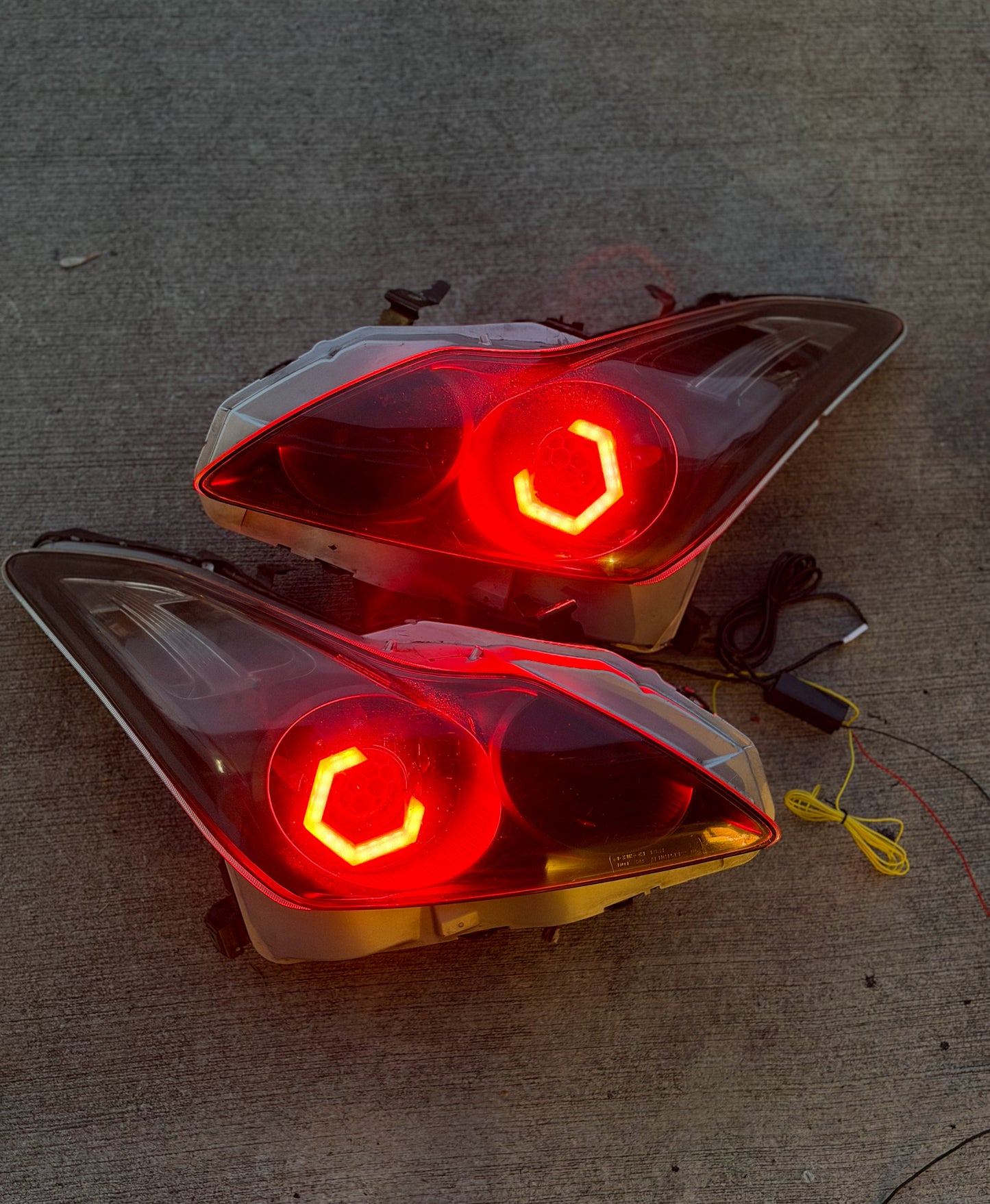 2008-2015 Infiniti G37 Q60 Coupe Halo Headlights *USED*