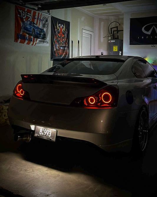 G37 Coupe Halo Tail Lights