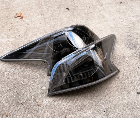 13-15 Altima Clear Tail lights black