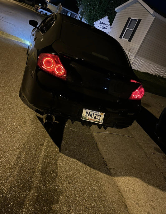 07-13 Infiniti G37 Sedan Halo Tail Light DIY Kit