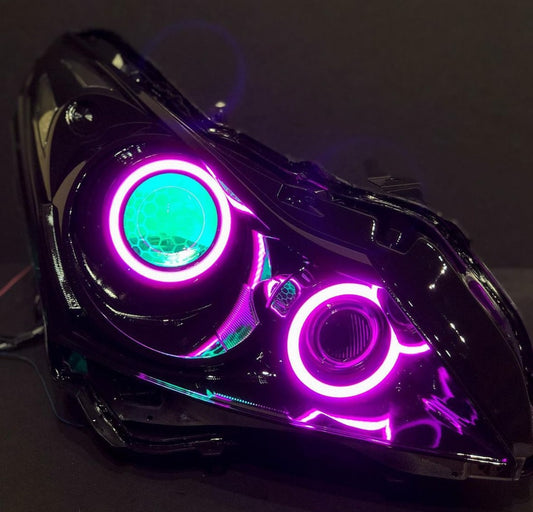 Infiniti G37 Halo Headlights DIY Kit | Custom Angel Eyes Lighting Upgrade