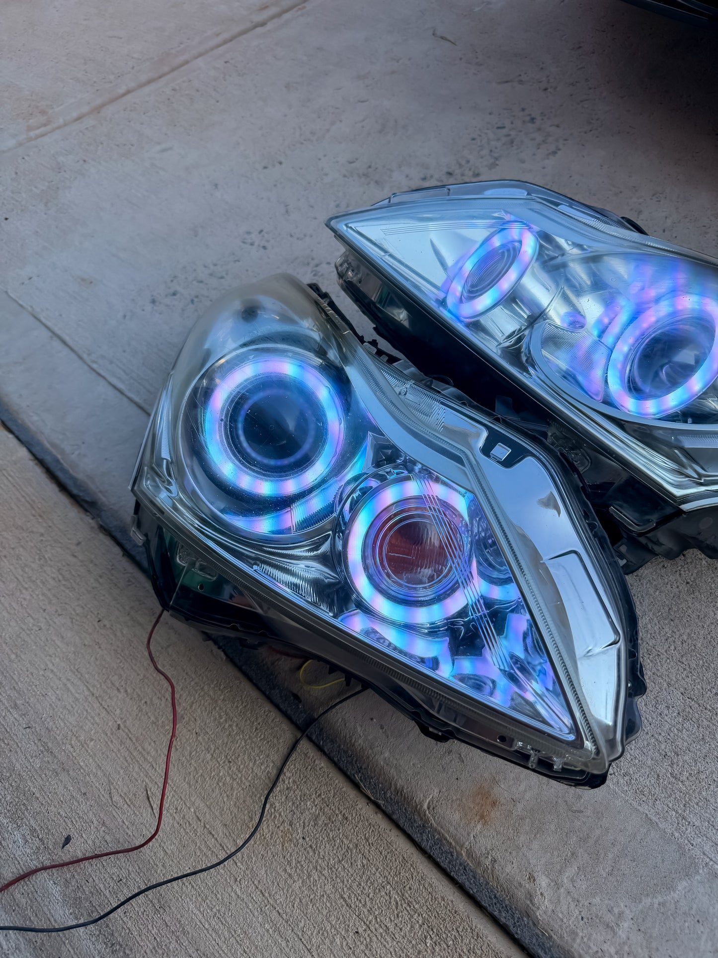 G37 Sedan RGB Halo Headlight