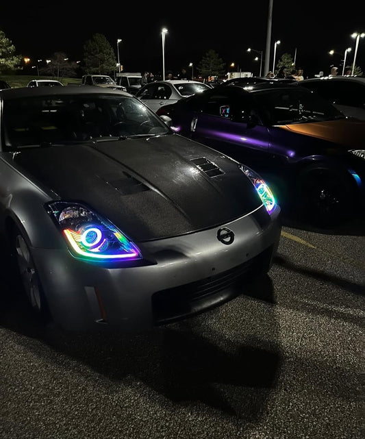 03-08 Nissan 350z RGB Headlights