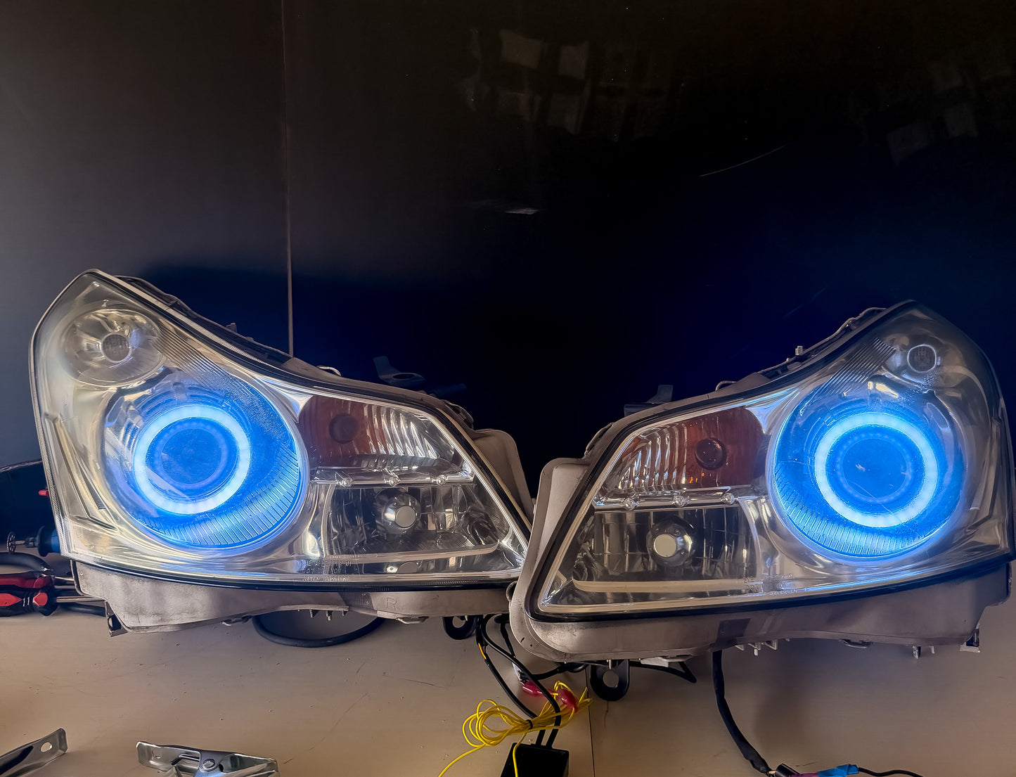 07-09 Infiniti G37 Sedan RGB Headlights