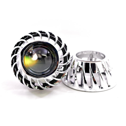 Mini Turbine Shrouds | Custom Headlight Styling Upgrade