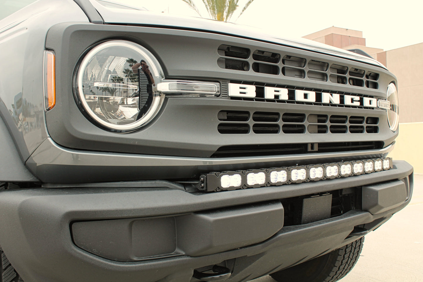 2021+ Ford Bronco Standard Bumper 40in Light Bar - PRO