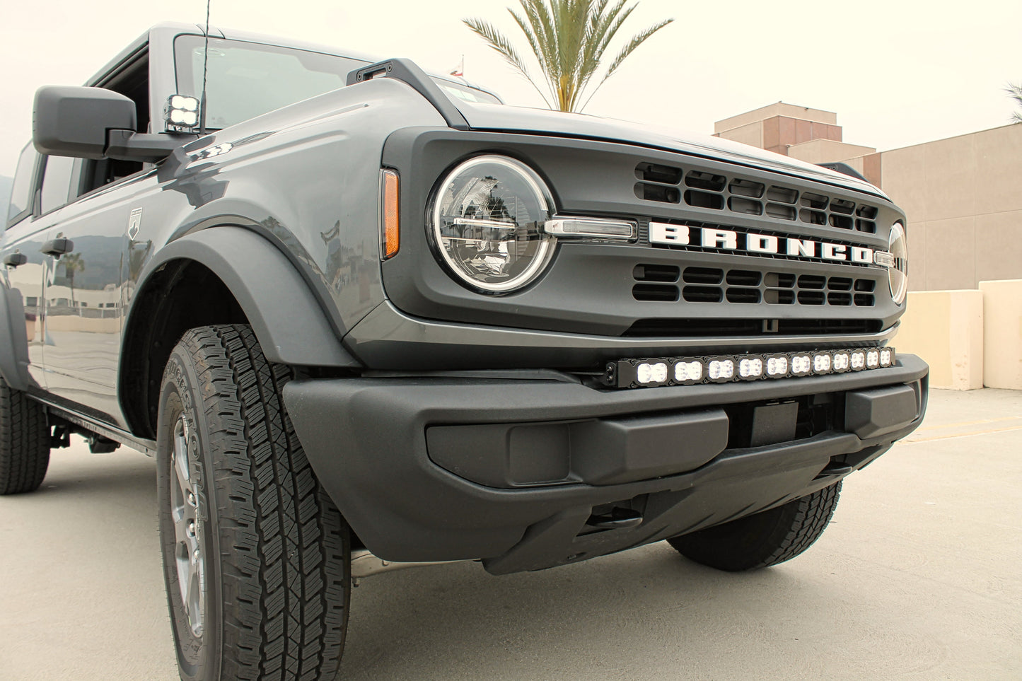 2022+ Ford Bronco Raptor Hood Mount/Ditch Lights/Pillars - PRO