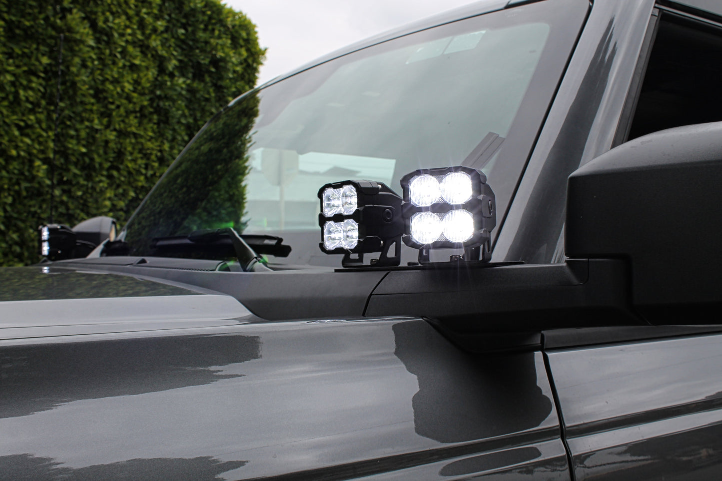 2022+ Ford Bronco Raptor Hood Mount/Ditch Lights/Pillars - PRO