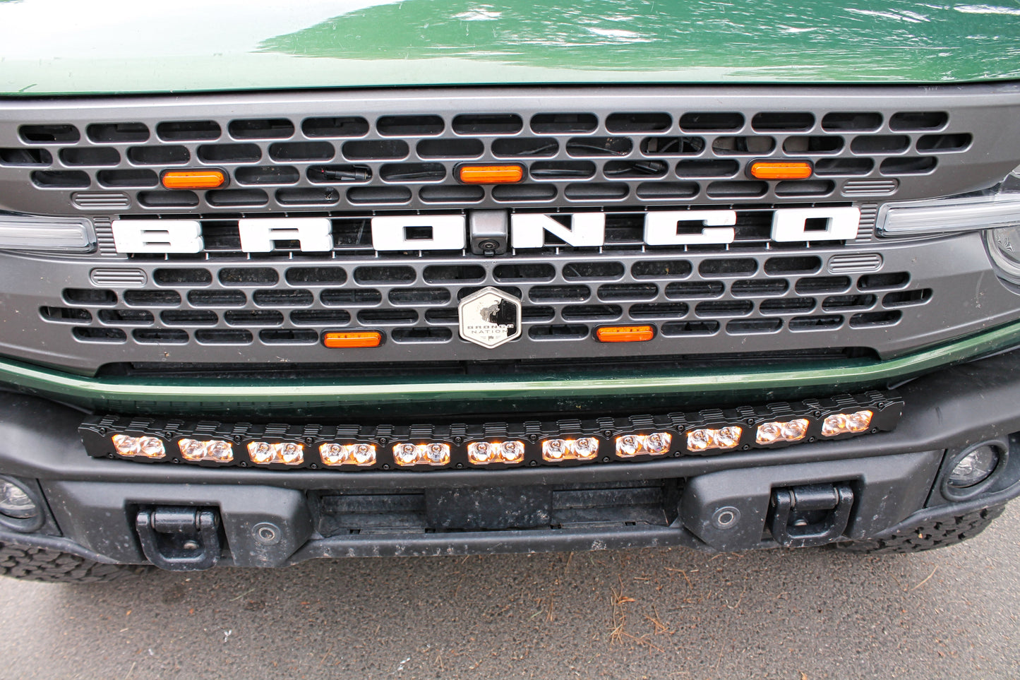 2021+ Ford Bronco Capable Bumper 40in Light Bar - PRO